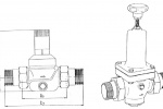 Клапан редукционный PN16 (вода) Рис.11-007