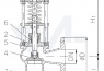 Клапан судовой отливной фланцевый DIN-длина, Rg 5/SoMs 59 со столбовой насадкой и пружинным нагружением Регулируемое давление открытия DN 15-300 от 0,1-0,5 bar, DN 350-500 от 0,1-0,2 bar тип 22.01.01 / 22.01.02