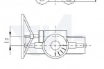 Затвор дисковый безфланцевый “Wafer” для установки между фланцами, GGG 40.3/Al-Bronze тип 50.61.03